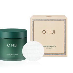 Bông dưỡng da toner tẩy tế bào chết chống lão hóa sớm cho da nhạy cảm OHUI Prime Advancer Skin Pad