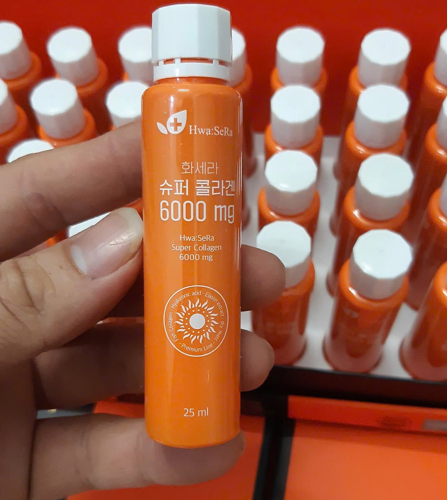 Nước Uống Trắng Da Hwa SeRa Super Whitening Collagen 6000mg - Image 2